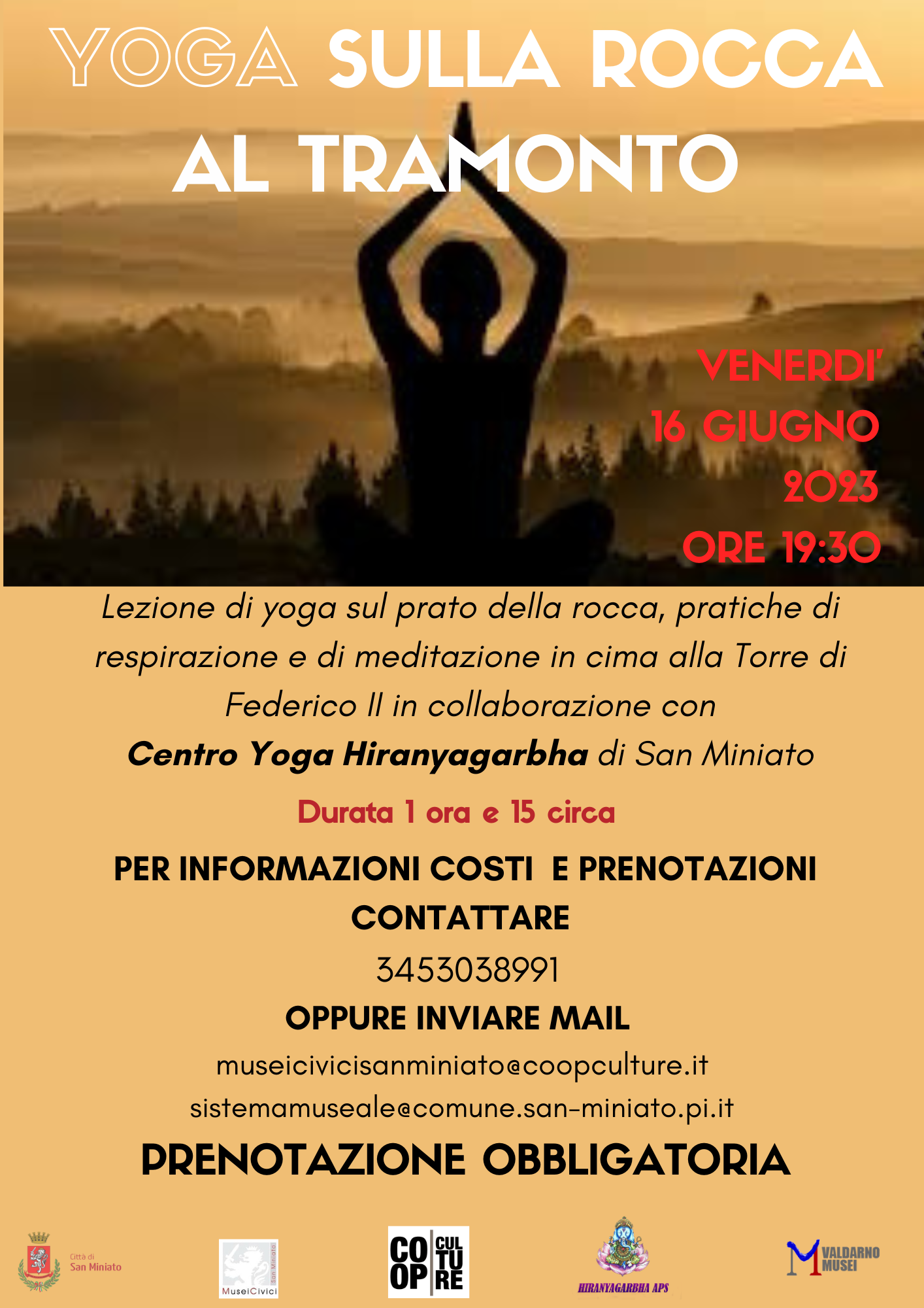 Yoga In Rocca al Tramonto